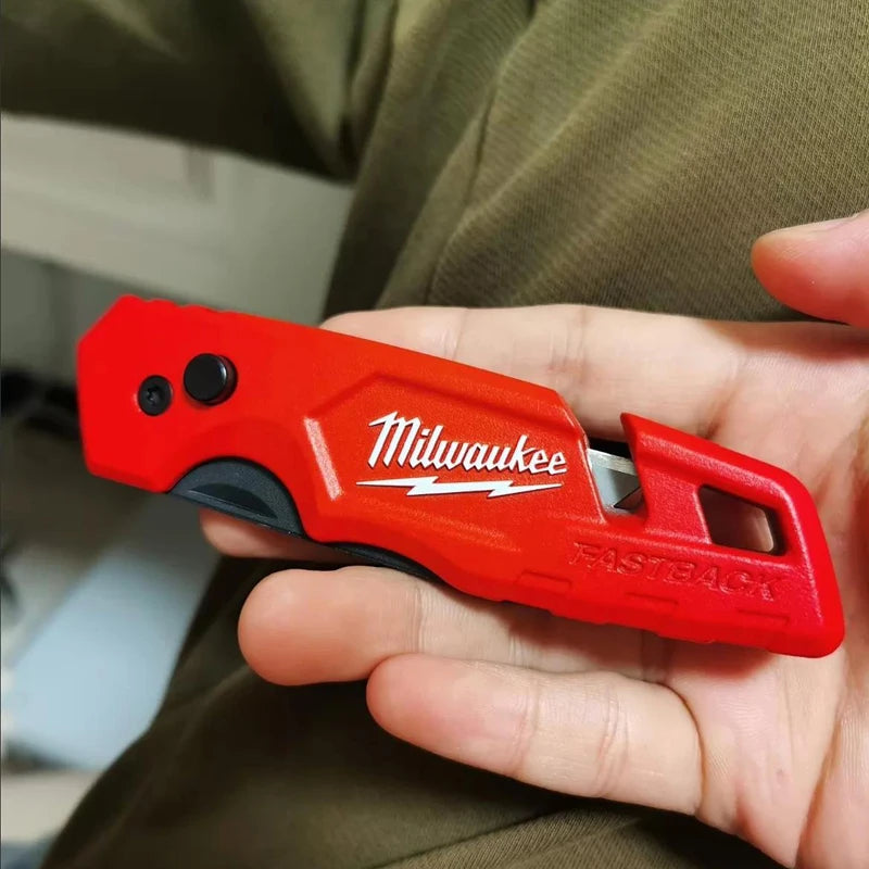 Milwaukee 48-22-1502 FASTBACK Utility Knife Heavy Duty Folding Box