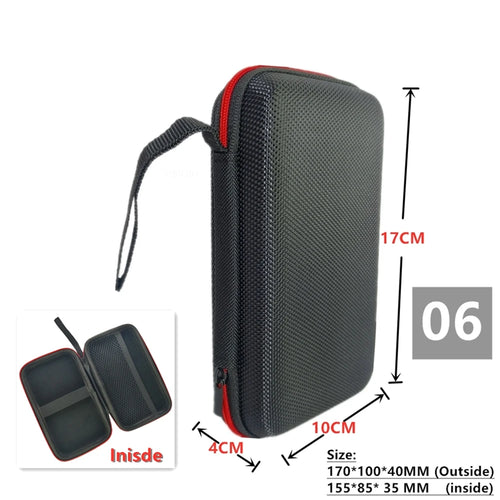 Earphone Data Storage Bag  Cable Organizer Multimeter Electronic Box