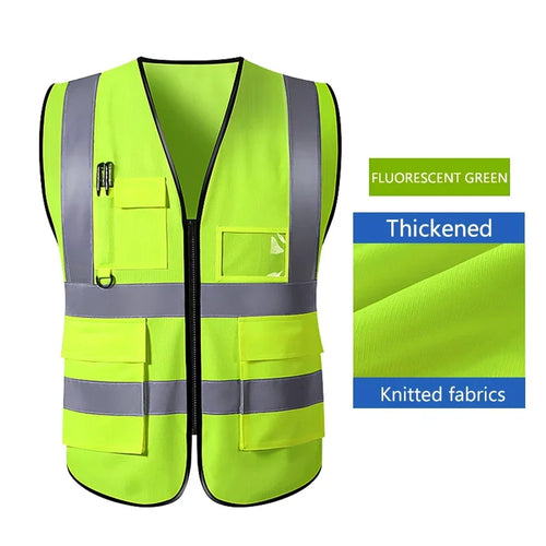 Adjustable Safety High Reflective Visibility Vest Reflective Security