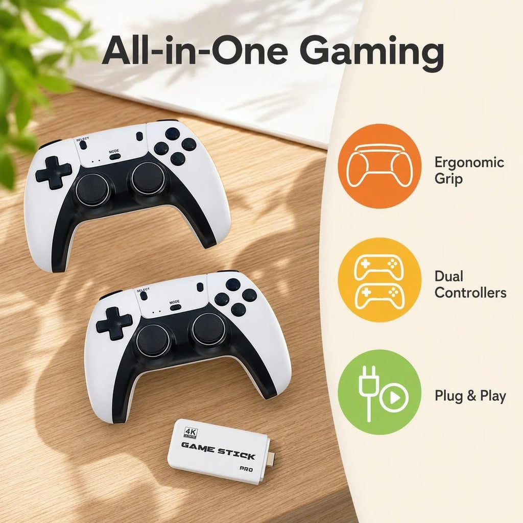 Two-Player Competitive Game Console TV 4K High-Definition Double-Player Retro Game Console PSP Game Controller