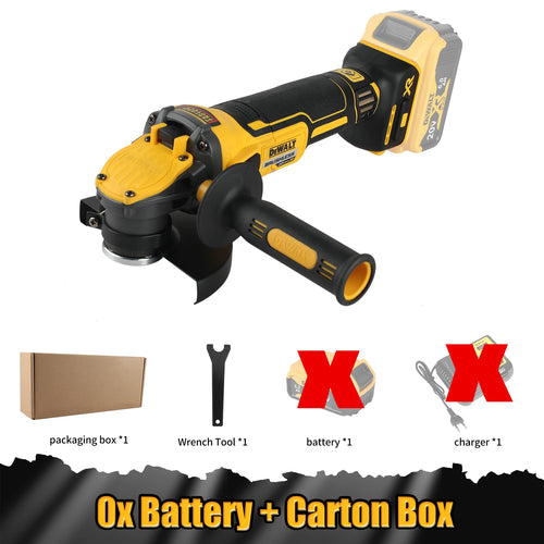 DEWALT DCG409 125mm Flat Head Angle Grinder Bare Machine Tool Cutting
