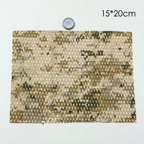 Simulated Military Model Camouflage Netting Micro Mountain Landscape