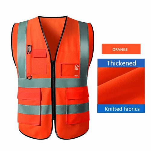Adjustable Safety High Reflective Visibility Vest Reflective Security