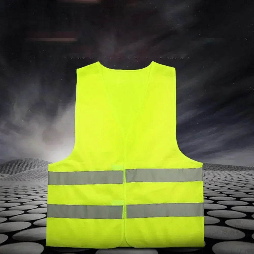 Car Reflective Clothing for Safety Traffic Safety Vest Yellow