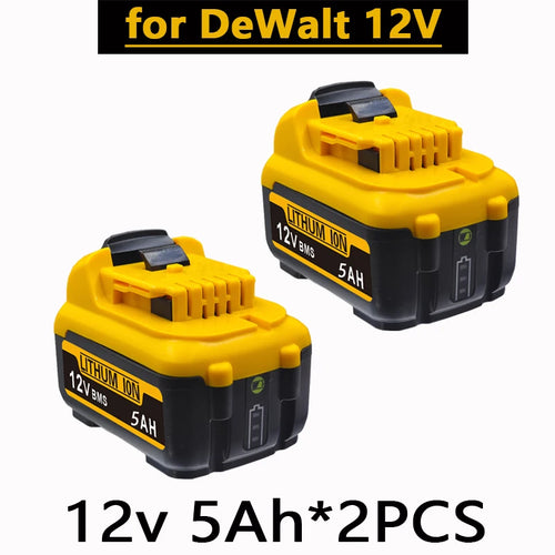 1-3Pack 12V Replacement for Dewalt DCB120 Lithium-ion Batteries 12V