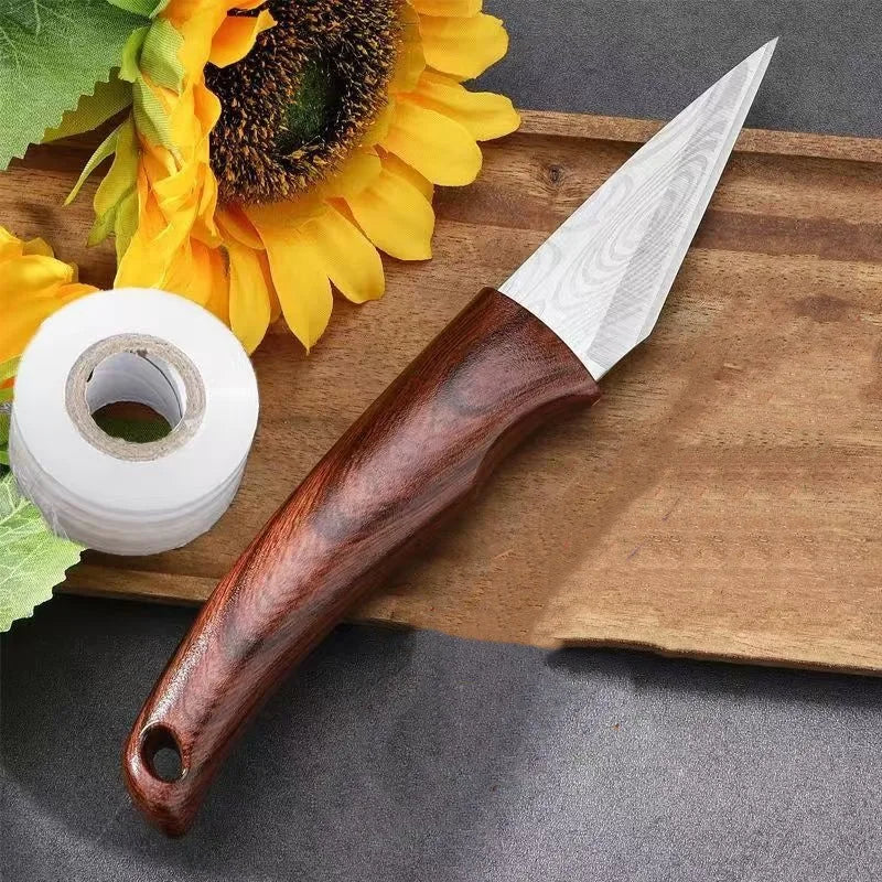Garden Grafting Knife High Carbon Steel Professional Grafting Tool for