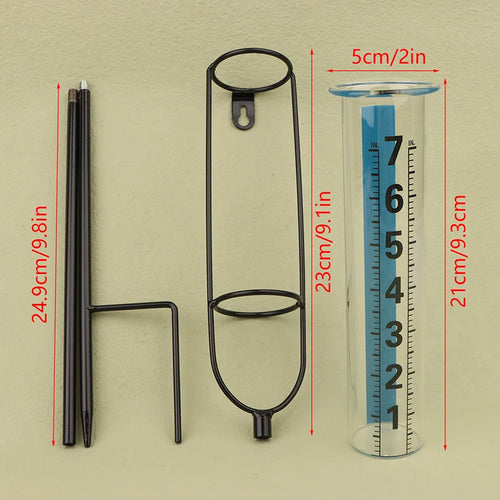 Replacement Glass For Rain Gauge Precipitation Gauge Glass Rainwater