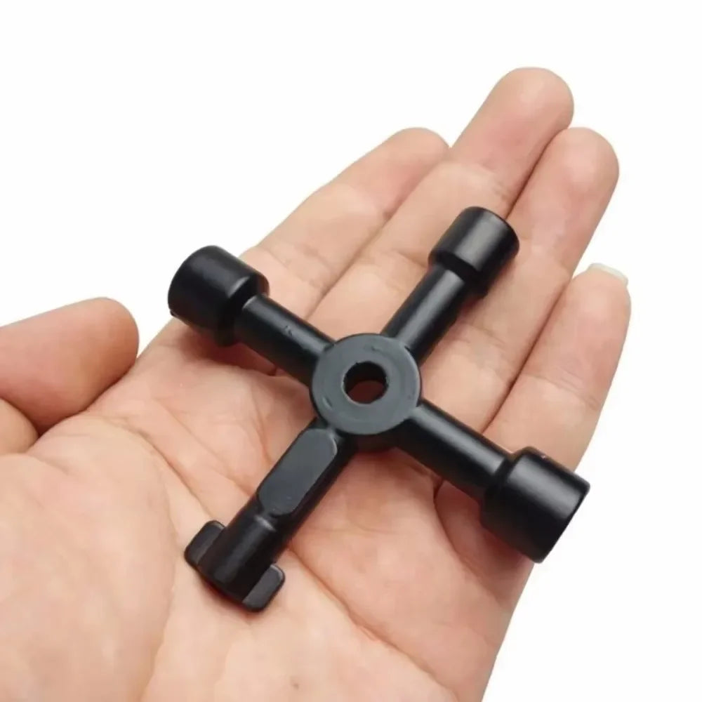 4 In 1 Multifunction Electrician Plumber Utility Cross Switch Wrench