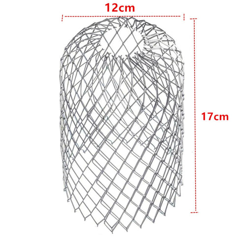 Roof Sheet Net Gutter Guard Downspouts Filter Strainer Outdoor Drain
