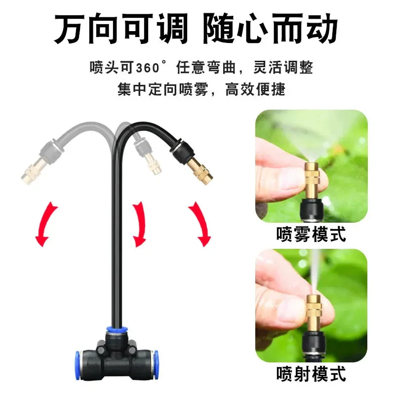 Timed Atomization Spray Cleaning System for Solar Panel Dust Removal