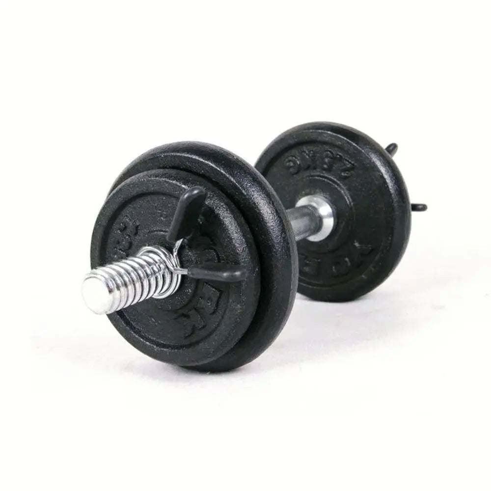 1 Pair Gym Barbell Clips Anti-loosening Dumbell Spring Collar Clips