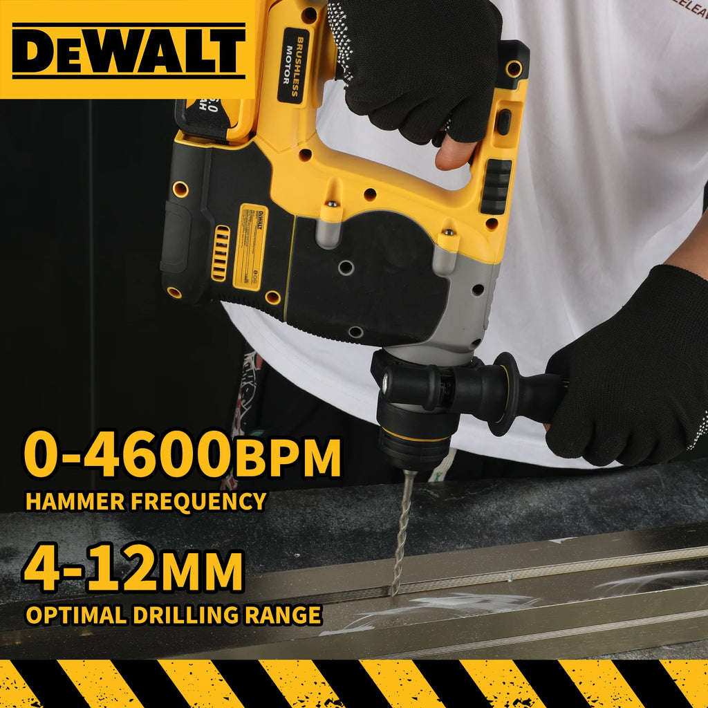 DEWALT 20V MAX 18V Brushless SDS-Plus Impact Drill 1" L-Handle Rotary