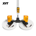 Roof Cleaning Brush Double Head Electric Cleaning Brush Kits for Solar