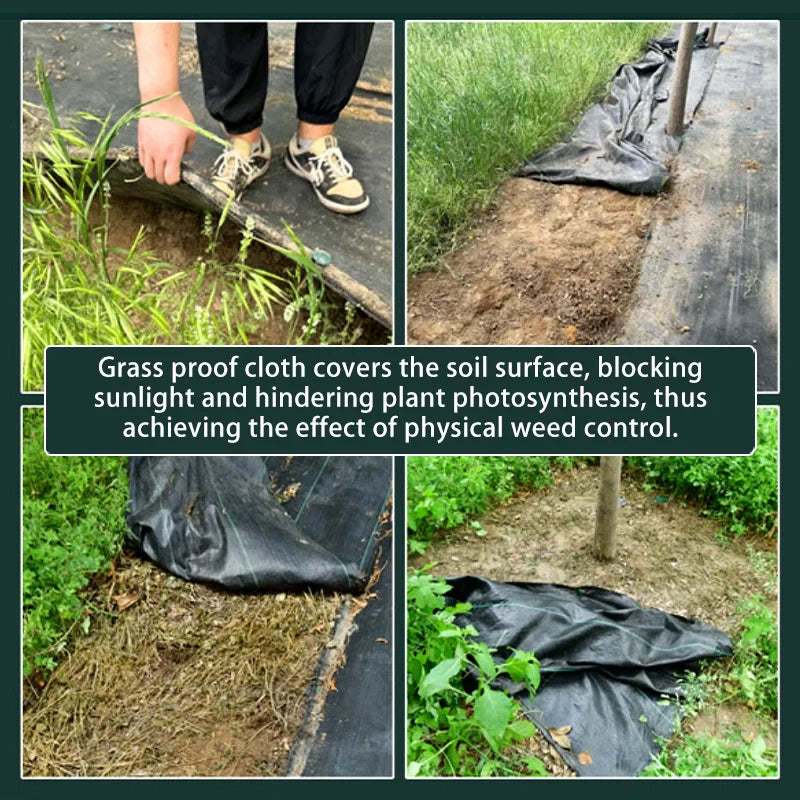Weed film, garden landscape fabric, weed proof cloth, strong