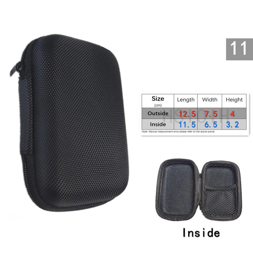 Earphone Data Storage Bag  Cable Organizer Multimeter Electronic Box