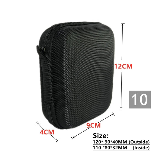 Earphone Data Storage Bag  Cable Organizer Multimeter Electronic Box