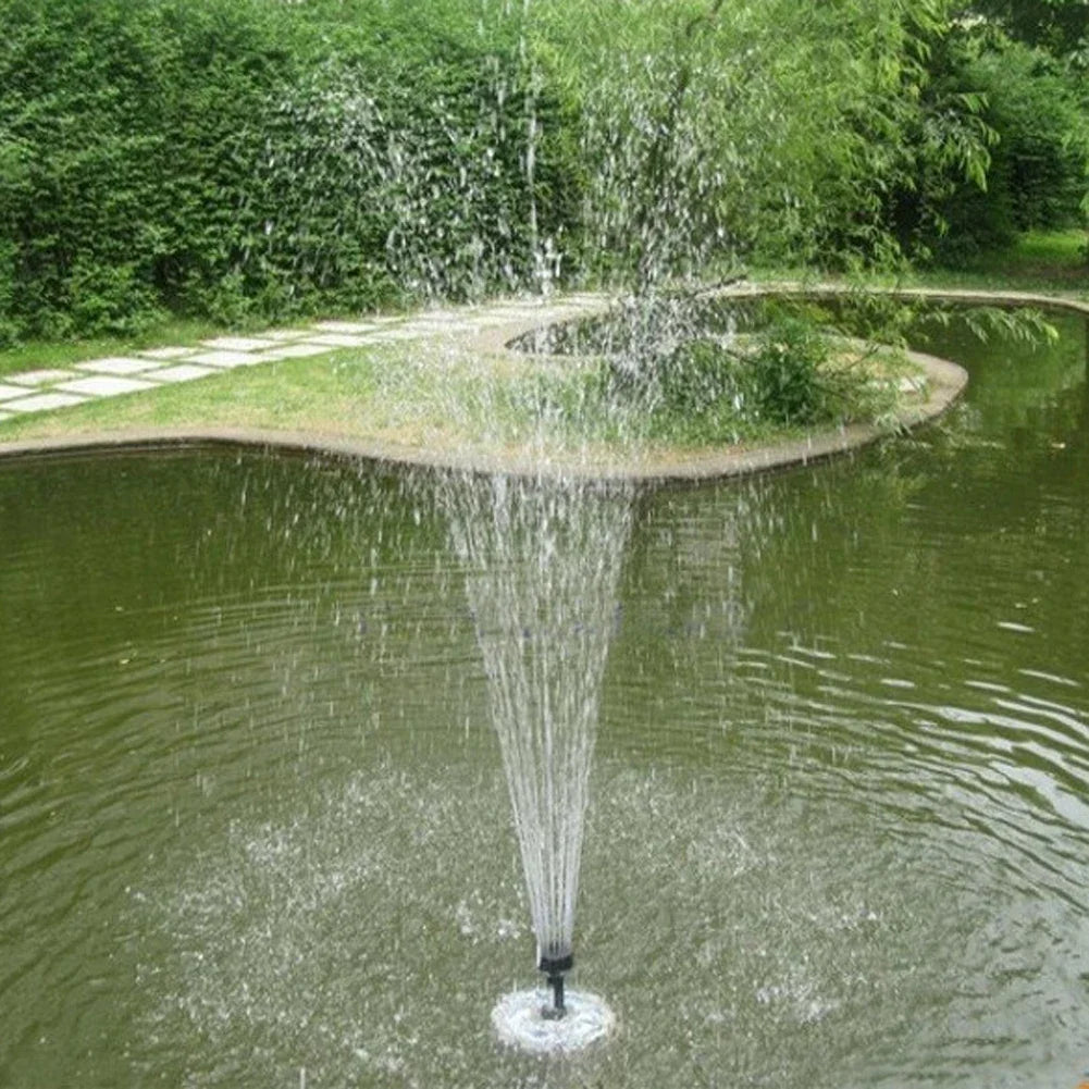 13/16cm Floating Solar Panel Solar Fountain Pump Bird Baths Garden