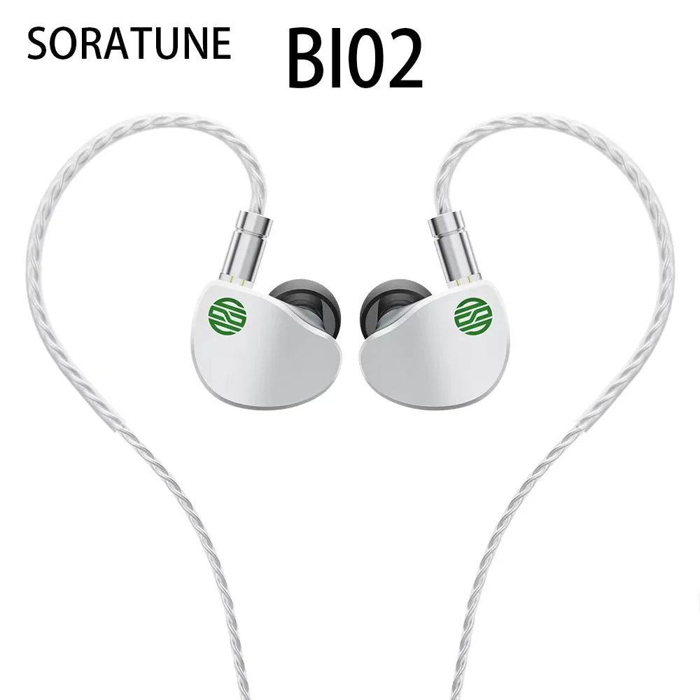 Soratune BI02 HiFi Earphone, Clearance sale at low price, Dual-Chamber