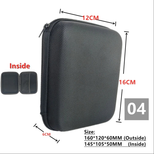 Earphone Data Storage Bag  Cable Organizer Multimeter Electronic Box