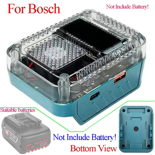 Lithium Battery Case Adapter For Makita 18V For DeWalt 20V For Bosch
