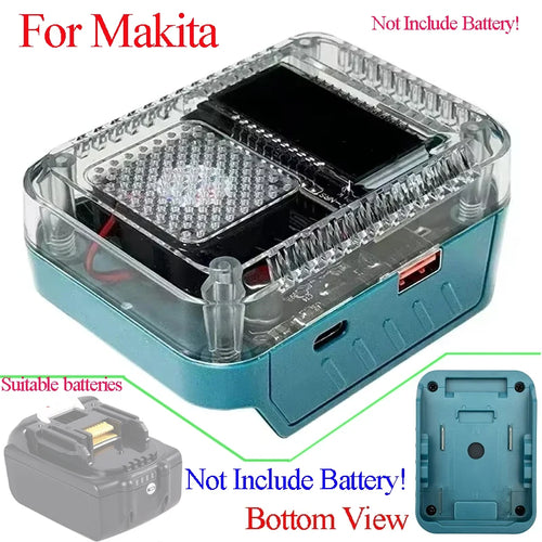 Lithium Battery Case Adapter For Makita 18V For DeWalt 20V For Bosch