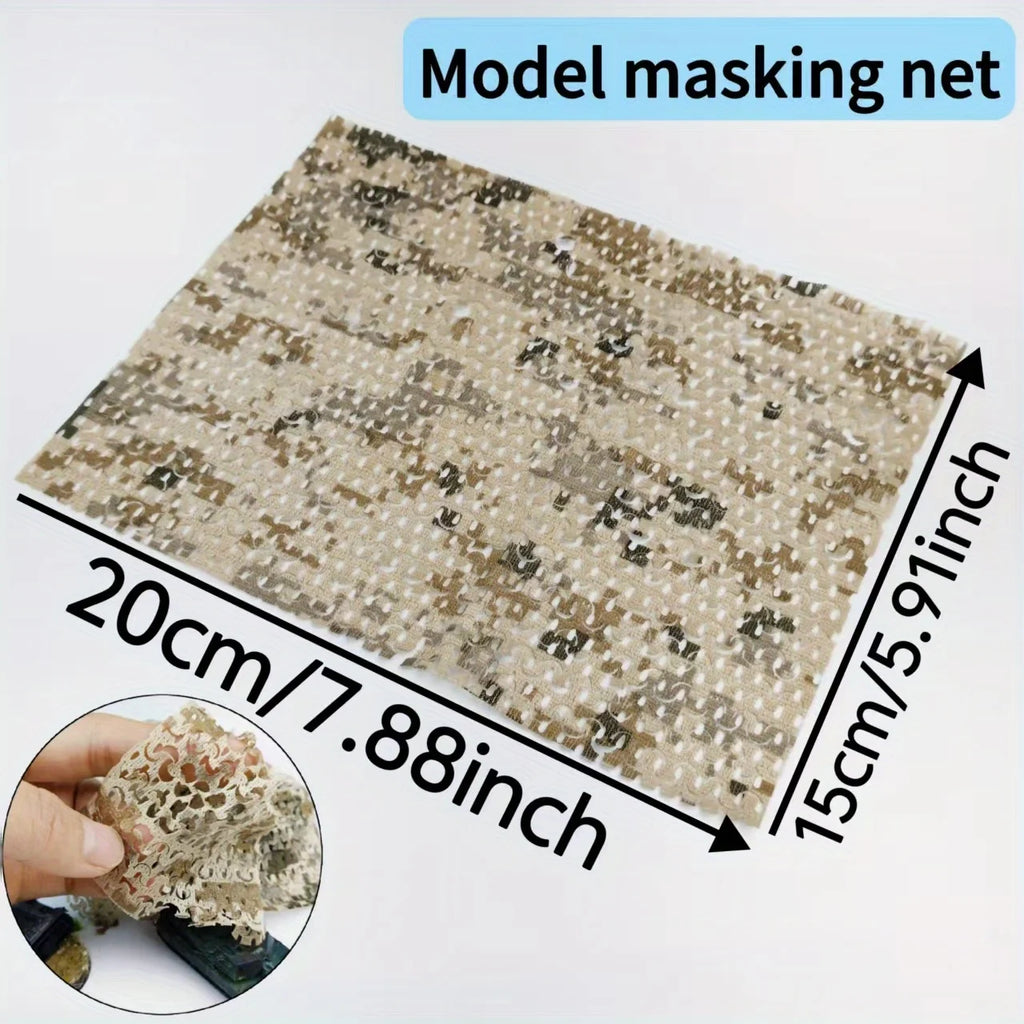 1pc Sand Table Scene Cover Net, Sand Table Model Cover Net, Concealed
