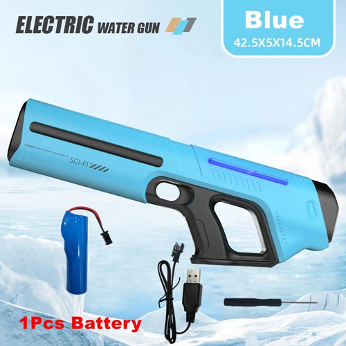 Electric Water Guns for Adults Powerful Squirt Automatic Suction Water