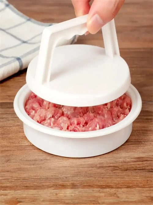 1PC Stuffed Hamburger Press, Plastic Burger Maker Mould for Grill &