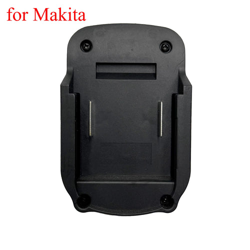 Adapter for Makita/Bosch/Milwaukee/Dewalt 18V Li-ion battery converts