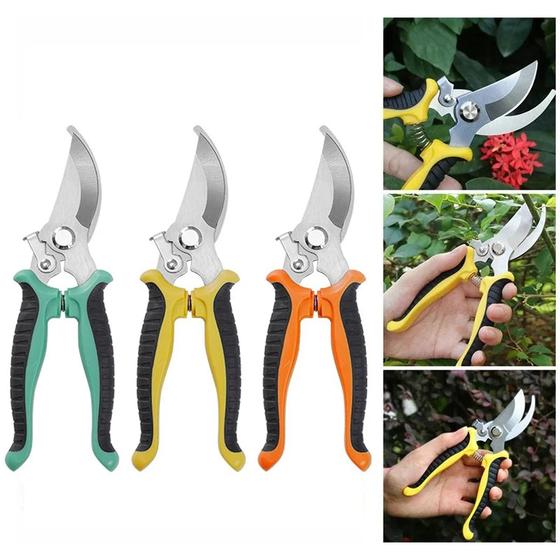 Professional Garden Shears Sharp Bypass Pruning Shears Branch Fruit