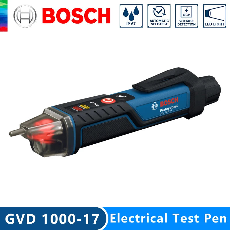 BOSCH GVD 1000-17 Professional Non-contact Voltage Tester Self-test