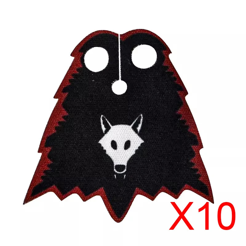 Medieval Weapons Accessories Building Blocks Solider Castle Knight Legion Red Lion Black Eagle Armor Cloak Shield Dragon Bricks