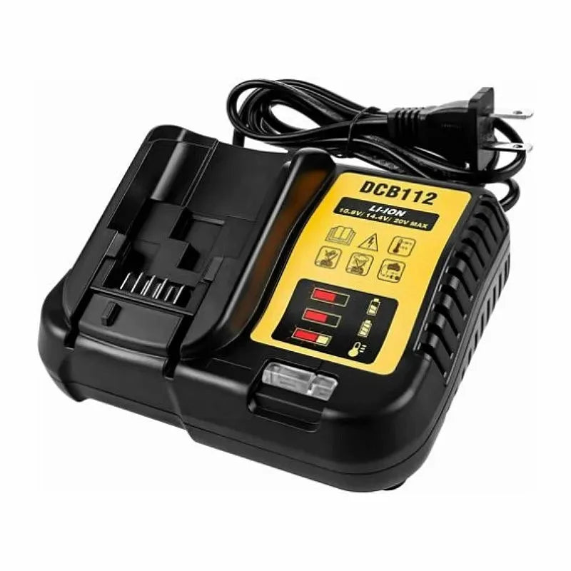 DCB112 Li-Ion Battery Charger For Dewalt 10.8V 12V 14.4V 18V 20V