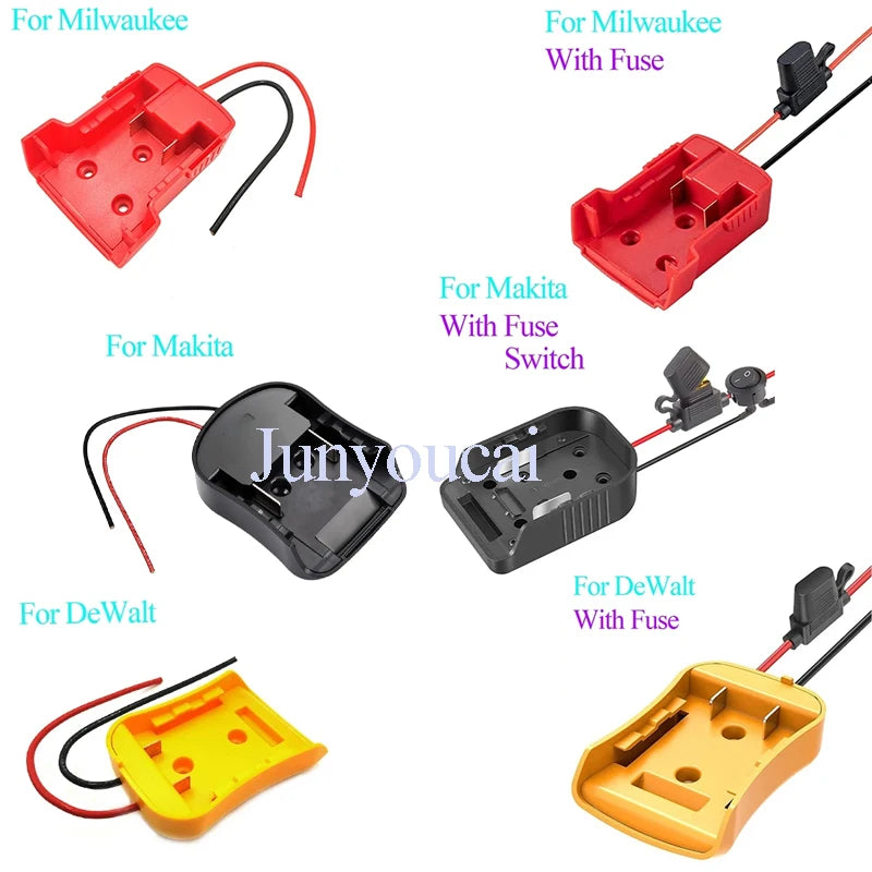 For Makita 18V Lithium Battery Case For Dewalt 20V For Milwaukee