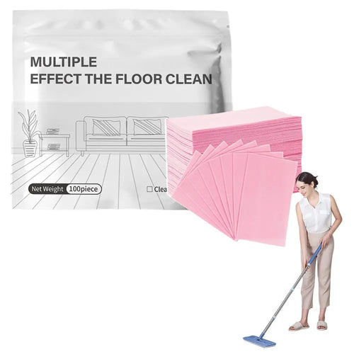 100pcs Multi-Effect Floor Cleaning Tablets Mild Formula,