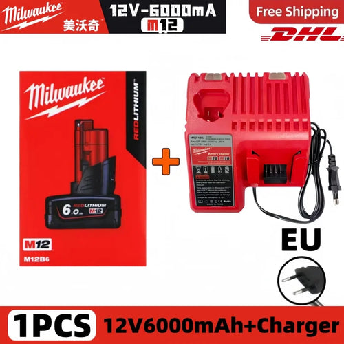 100% New Milwaukee M18 6.0Ah High Output Battery 18V Lithium-ion