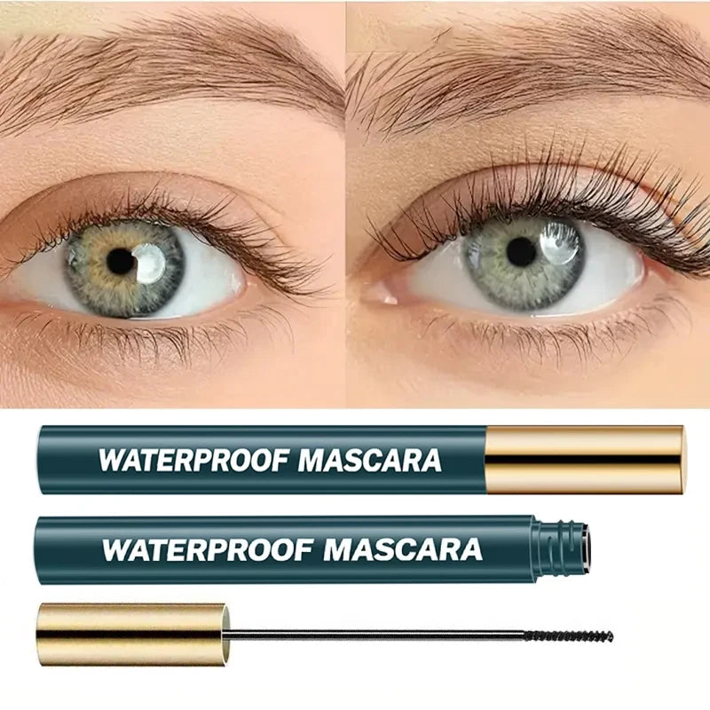 4D Mascara, Black, Waterproof, Ultra-Long, Volumizing, Long-Lasting