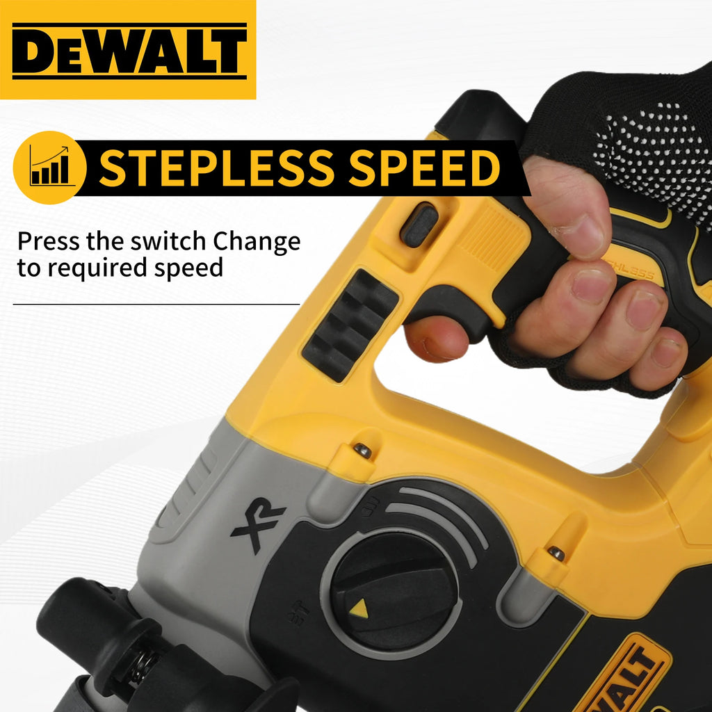 DEWALT 20V MAX 18V Brushless SDS-Plus Impact Drill 1" L-Handle Rotary