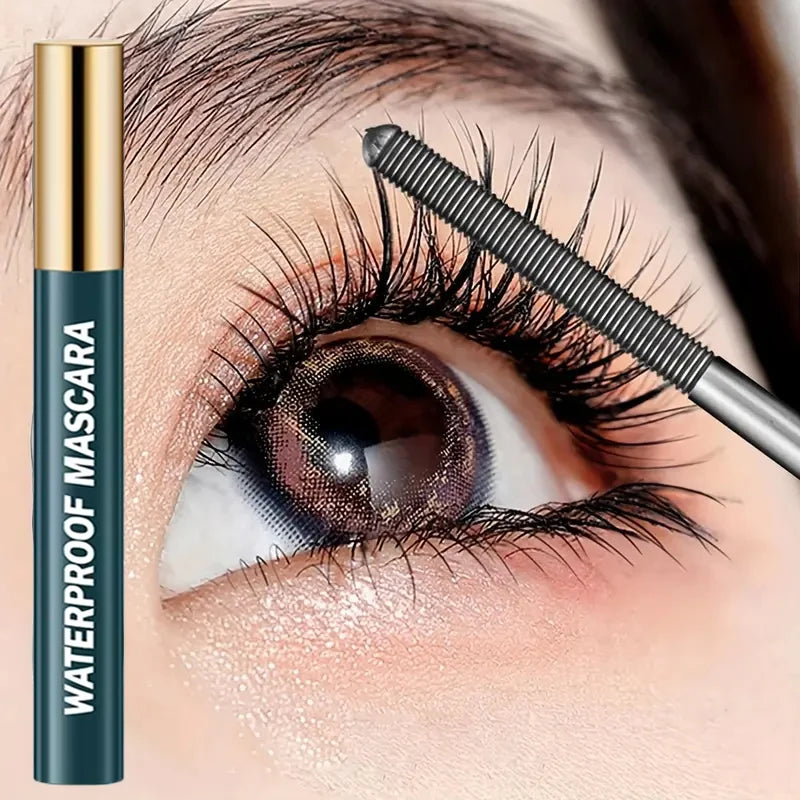 4D Mascara, Black, Waterproof, Ultra-Long, Volumizing, Long-Lasting