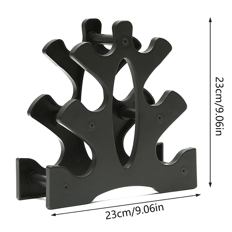 3-Tier Dumbbell Storage Rack Stand Multi-layer Hand-Held Dumbbell