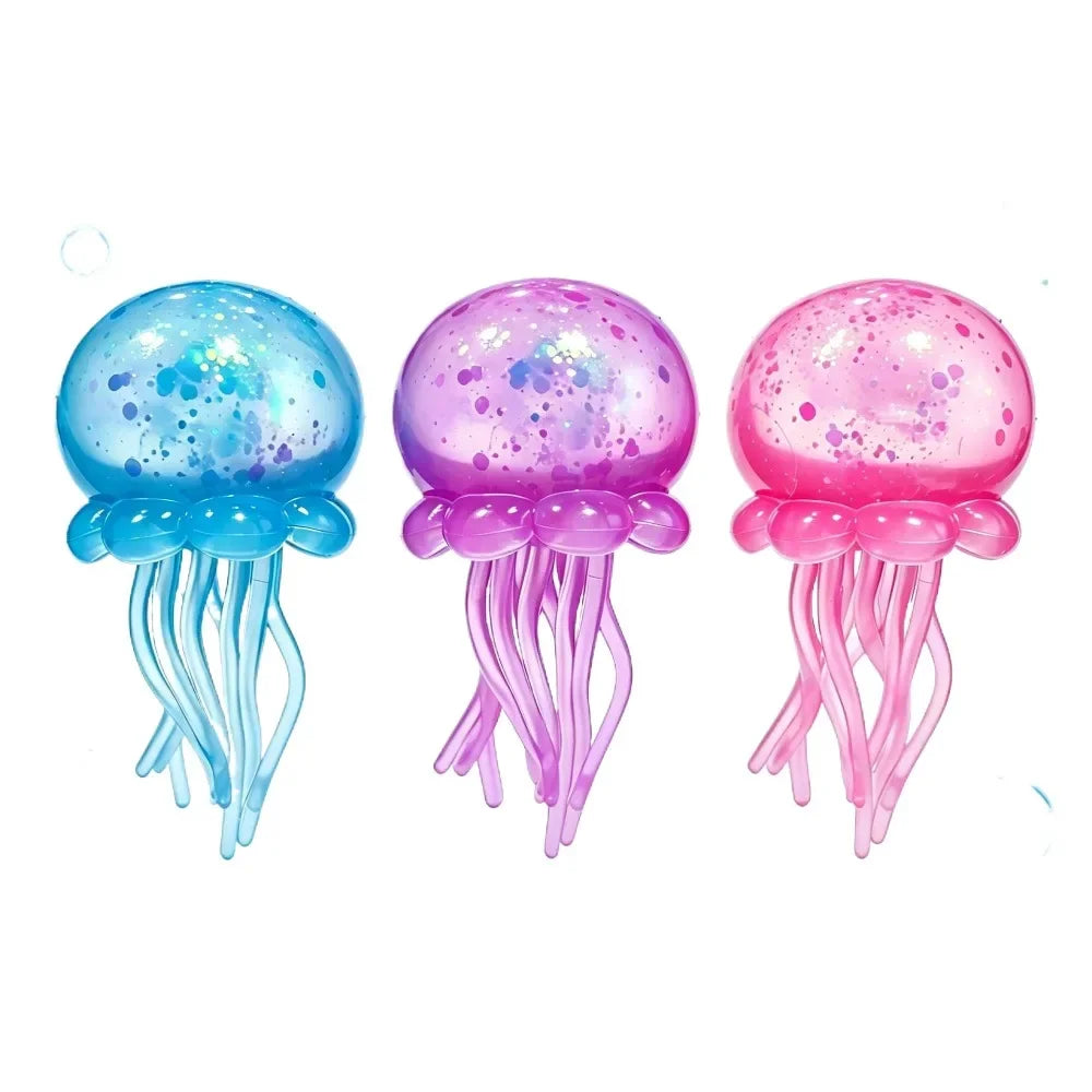 Squishies Jellyfish Squish Toy Fidget Water Sensory Soft Anti-stress Decompress Squeeze Stress Relief Squeeze Party Gifts