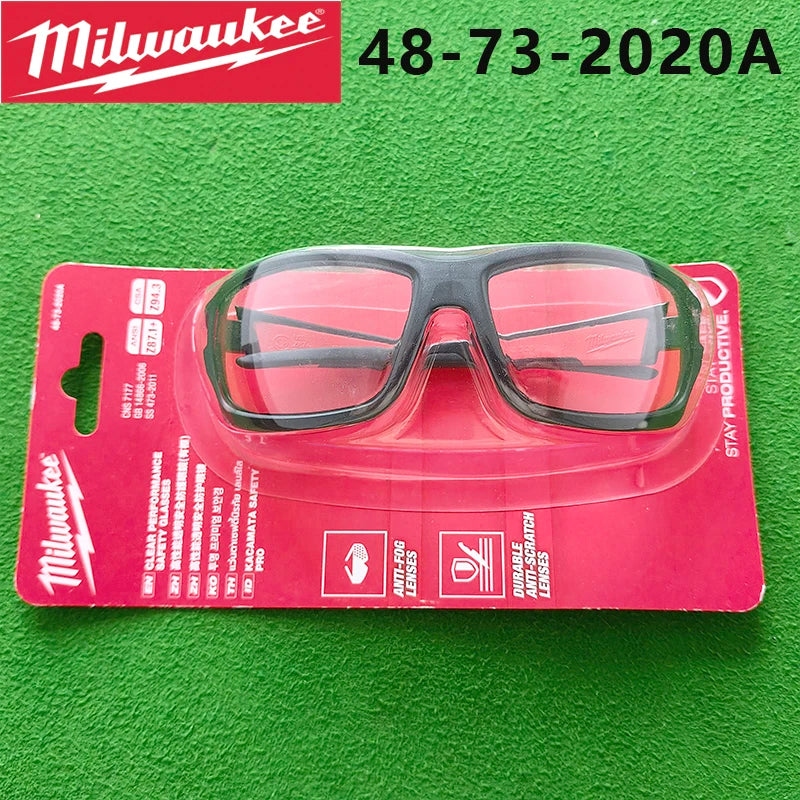 Milwaukee 48-73-2020A Clear Performance Safety Glasses High Impact
