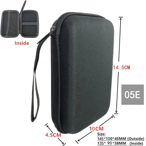 Earphone Data Storage Bag  Cable Organizer Multimeter Electronic Box