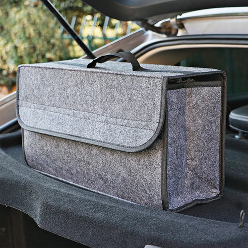 Felt Big Anti Slip Compartment Boot Storage Organizer Tool Car Storage
