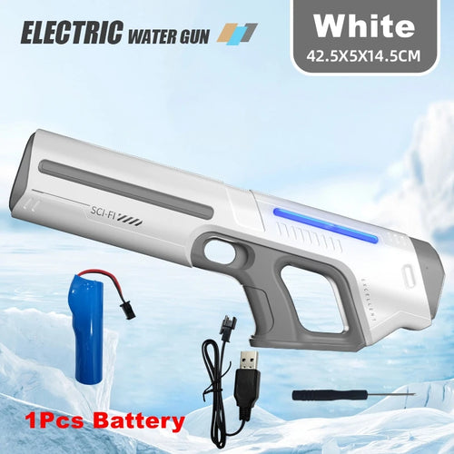 Electric Water Guns for Adults Powerful Squirt Automatic Suction Water