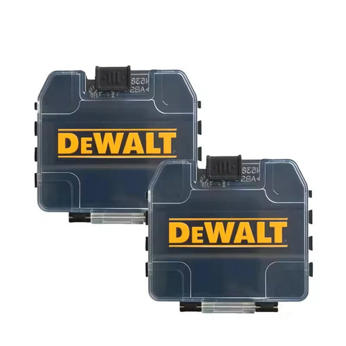 DEWALT Yellow Black Mini Storage Box Authentic Original Drill Bit Box