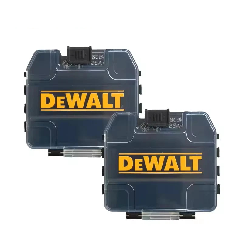 DEWALT Yellow Black Mini Storage Box Authentic Original Drill Bit Box