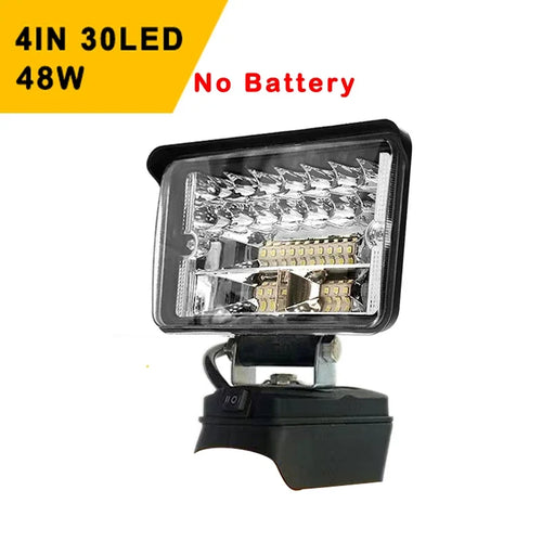 3/4/5/8Inch Led Light Portable Work Spotlights Cordless Outdoor