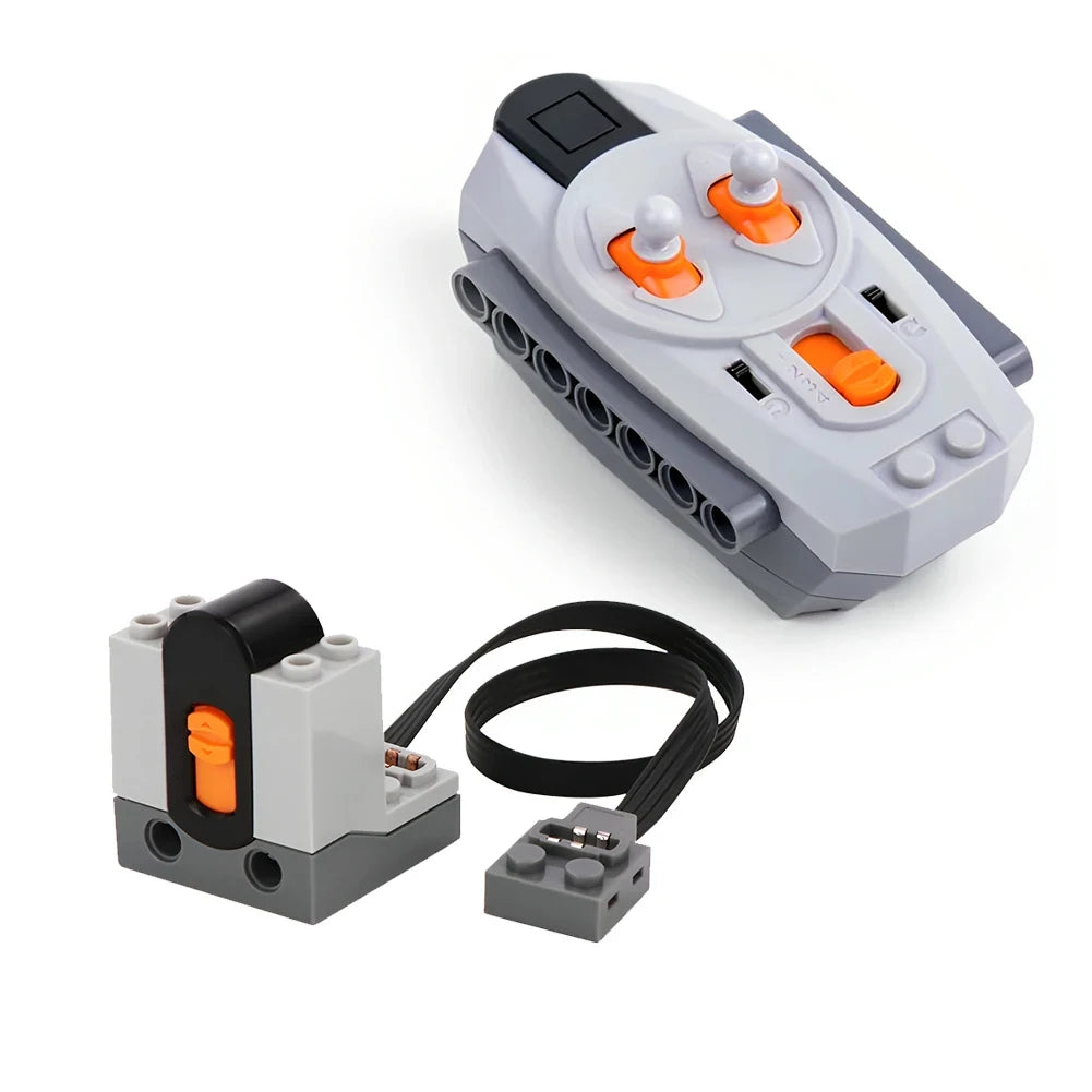M/L/XL/Servo Motor Technical Building Blocks Parts Power Functions Lithium Battery Box 8883 88004 PF Bricks DIY Toys Accessories