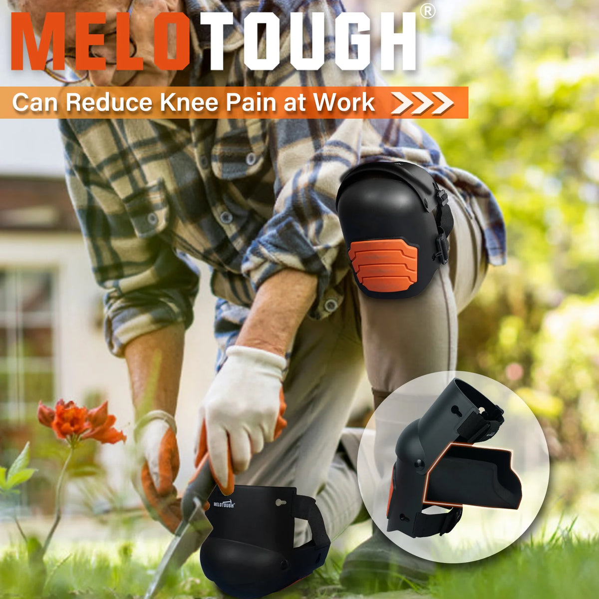 Knee Pads for Work,Construction,Flooring,Gardening-Comfortable and